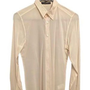 Dolce & Gabbana Cream Blouse
